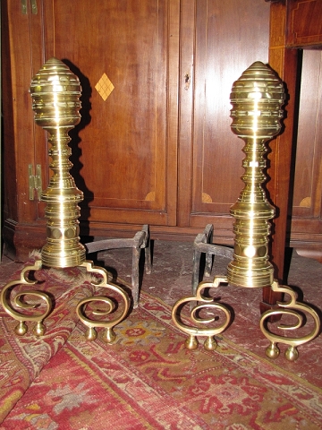 Early 19th C. Andirons 